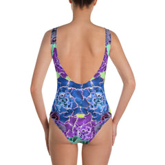 Purple Echrevia Swimsuit