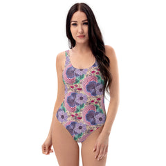 Pink Shroom One-Piece Swimsuit
