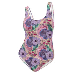 Pink Shroom One-Piece Swimsuit